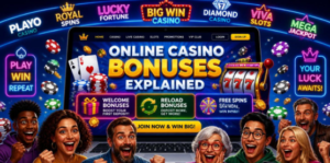 Online Casino Bonuses Explained: Welcome, Reload & Free Spins
